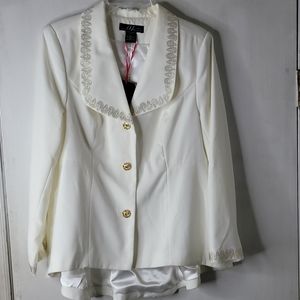 NWT  Midnight velvet Dress jacket